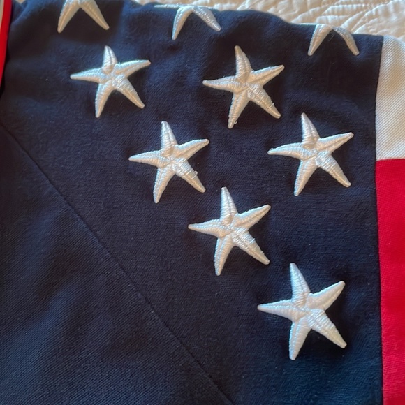 Rock Point Americana Short Sleeve Polo Size Medium - Picture 4 of 7